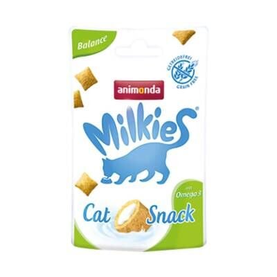 Animonda Milkies Balance Omega 3 Glütensiz Kedi Ödülü 30 gr