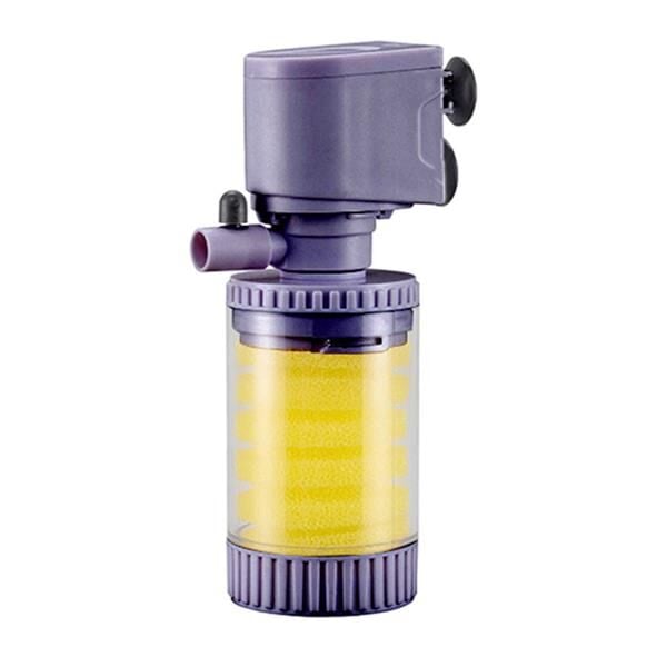 Jingye Şeffaf İç Filtre Siyah 6W 500L/H