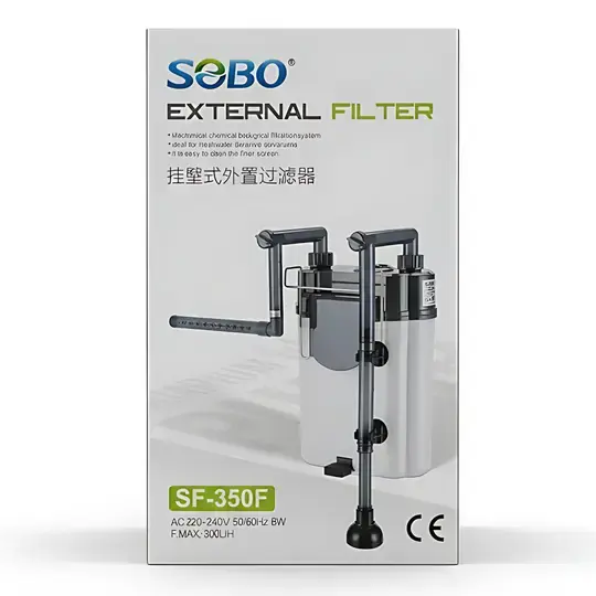 Sobo SF-350F Dış Filtre 300Lt/H 5W