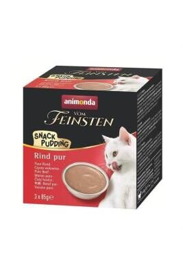 Animonda Vom Feinsten Snack Biftekli Kedi Pudingi 3 X 85 gr