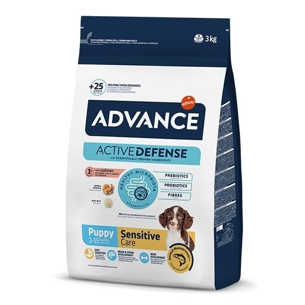 Advance Sensitive Somonlu Yavru Köpek Maması 3 Kg