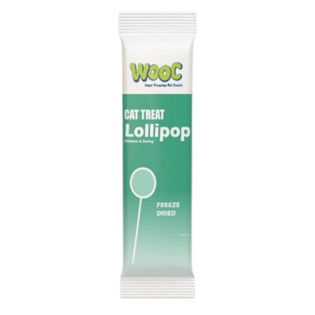 Wooc Lollipop Tavuk ve Arpalı Kedi Ödül Maması 1,4gr