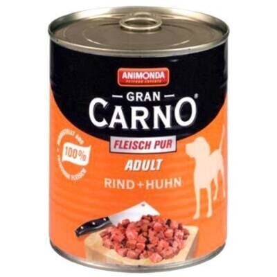 Animonda Gran Carno Sığır Etli ve Tavuklu Köpek Konservesi 400 gr
