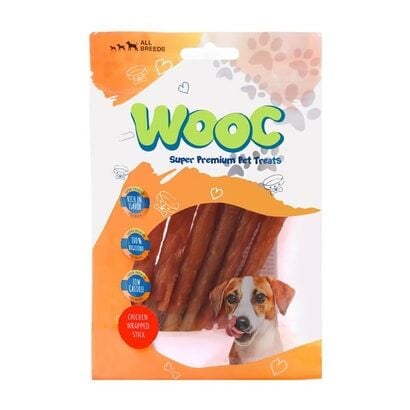 Wooc Tavuk Sargılı Natural Çubuk Köpek Ödül Maması 80gr