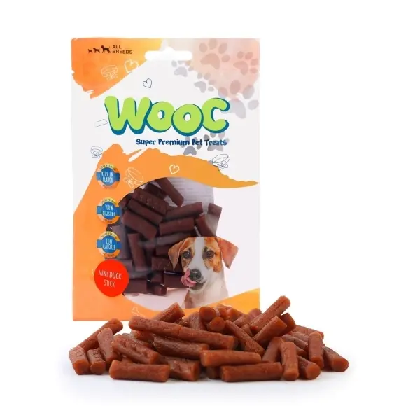 Wooc Ördekli Mini Çubuk Köpek Ödül Maması 80gr