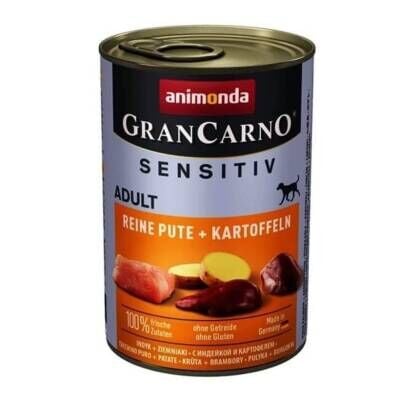 Animonda Gran Carno Sensitiv Hindili Patatesli Köpek Konservesi 400 gr