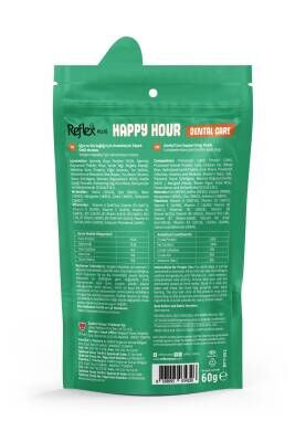 Reflex Plus Happy Hour Ağız ve Diş Sağlığı Destekleyici Köpek Ödül Maması 60 gr