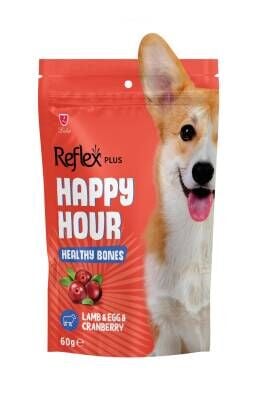 Reflex Plus Happy Hour Sağlıklı Kemikler İçin Destekleyici Köpek Ödül Maması 60 gr