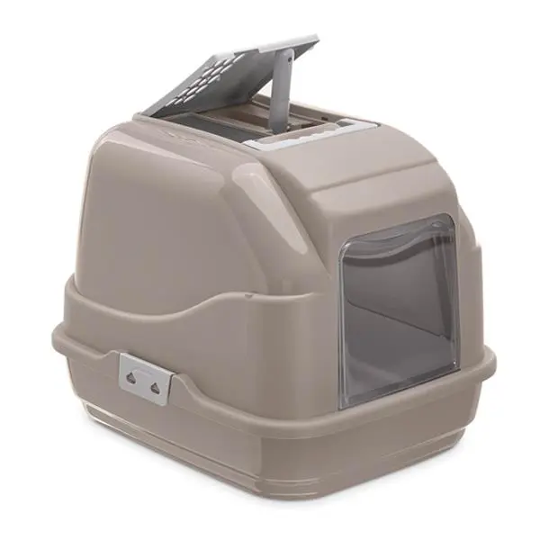Imac Easy Cat Kapalı Kedi Tuvaleti Gri 50x40x40Cm