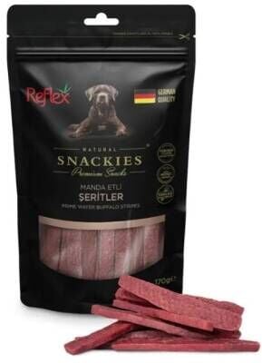Reflex Snackies Manda Etli Şeritler Köpek Ödülü 170 gr