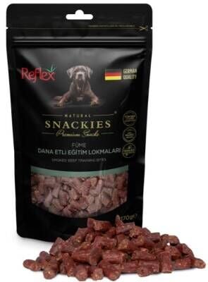 Reflex Snackies Füme Dana Etli Köpek Ödül Küpleri 170 gr