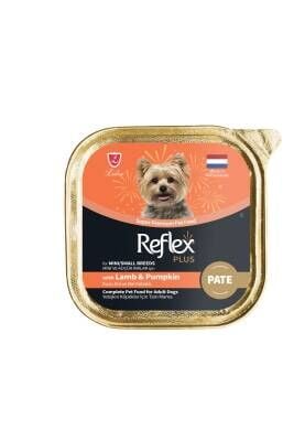 Reflex Plus Alu Tray Kuzu Etli ve Bal Kabaklı Pate Kıyılmış Küçük Irk Yetişkin Köpekler İçin Yaş Mama 85 gr