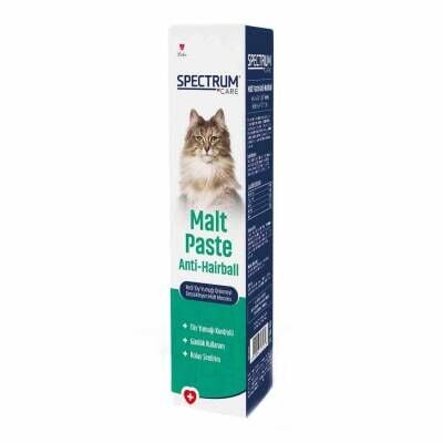 Spectrum Kedi Tüy Yumağı Önlemeyi Destekleyen Malt Macunu 30 gr