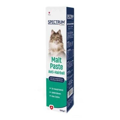 Spectrum Kedi Tüy Yumağı Önlemeyi Destekleyen Malt Macunu 100 gr