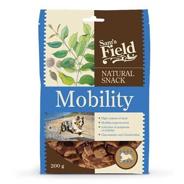 Sams Field Natural Snack Mobility Tavuklu ve Pirinçli Köpek Ödülü 200gr