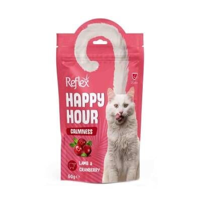 Reflex Happy Hour Sakinleşmeyi Destekleyici Kedi Ödül Maması 60 gr
