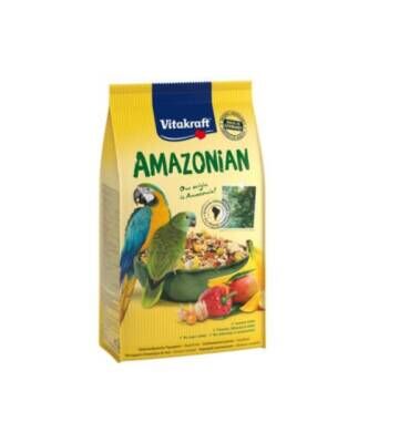 Vitakraft Amazon Afrika ve Gri Papağan Yemi 750 Gr