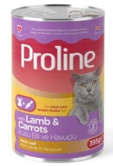 Proline Kuzu Etli Havuçlu Pate Ezme Yetişkin Kedi Maması 400 gr