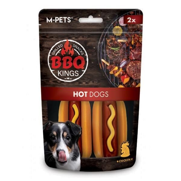 M-Pets BBQ Kings Hot Dogs Tavuklu Köpek Ödüllü 135gr