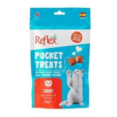 Reflex Pocket Treats Choosy Seçici Kediler İçin Kedi Ödül Maması 60 Gr
