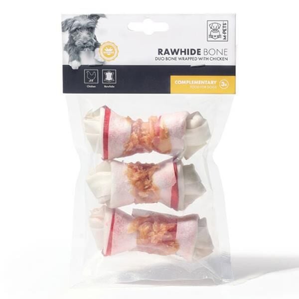 M-Pets Duo Bone Wrapped Chicken Tavuklu Köpek Ödülü 112,5gr