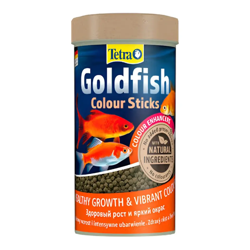 Tetra Goldfish Color Sticks 250ml - Japon Balığı Yemi