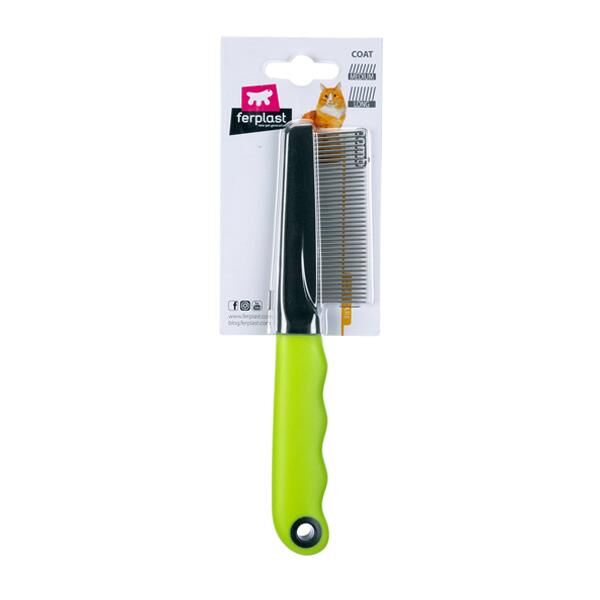 Ferplast Gro 5790 Tek Taraflı Tüy Açıcı Kedi Köpek Tarağı 19cm