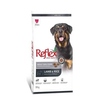 Reflex Kuzu Etli ve Pirinçli Yetişkin Köpek Maması 10 kg
