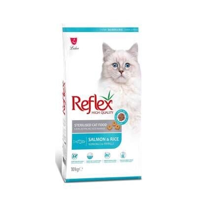 Reflex Sterilised Somonlu Kısırlaştırılmış Yetişkin Kedi Maması 10 kg