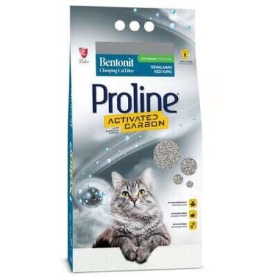 Proline Aktif Karbonlu Topaklanan Kedi Kumu 20 lt