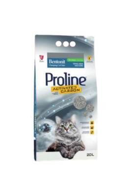 Proline Aktif Karbonlu Topaklanan Kedi Kumu 20 lt