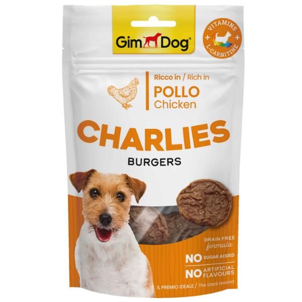Gimdog Charlies Burgers Tavuklu Köpek Ödül Maması 70gr