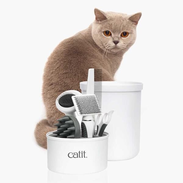 Catit Kısa Tüylü Kedi Bakım Seti