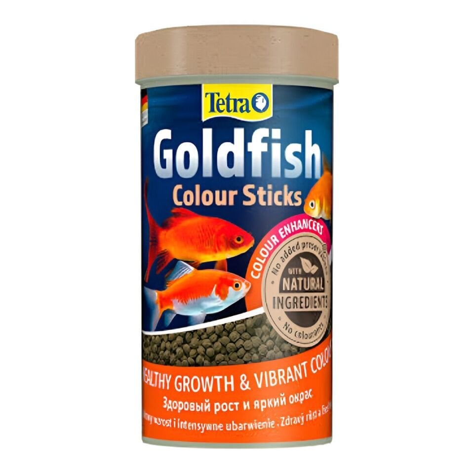 Tetra Goldfish Color Sticks 100ml - Japon Balığı Yemi