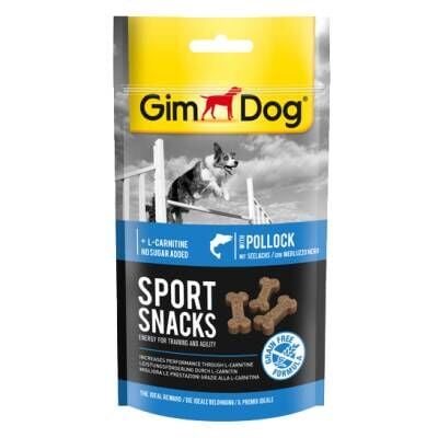 Gimdog Sportsnacks Balık l-Carnitine İçerikli Köpek Eğitim Ödülü 60 gr