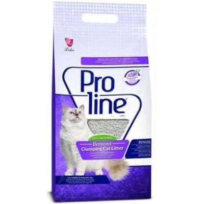 Proline Lavanta Kokulu İnce Taneli Kedi Kumu 20 lt