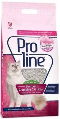 Proline Topakşalan Bentonit Bebek Pudralı Kedi Kumu 20 lt