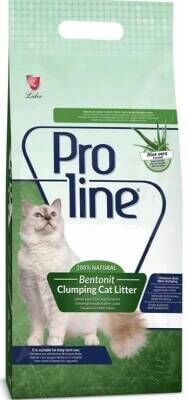 Proline Aloe Veralı İnce Topaklaşan Bentonit Kedi Kumu 5 lt