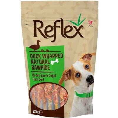 Reflex Ördek Etli Natural Kemik Köpek Ödül Maması 80 gr