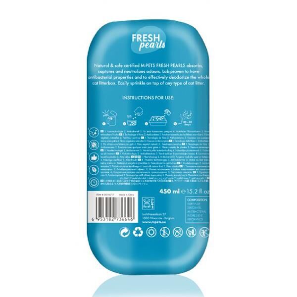 M-Pets Fresh Pearls Okyanus Kokulu Kedi Kumu Deodorantı 450ml