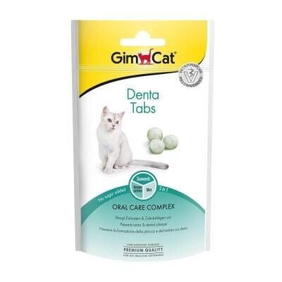 Gimcat Denta Tabs Ağız Diş Sağlığı Kedi Ödülü 40 gr