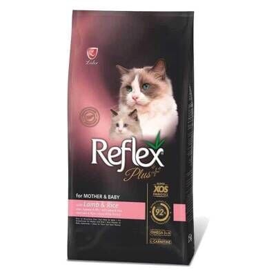 Reflex Plus Mother & Babycat Kuzu Etli ve Pirinçli Yavru Kedi Maması 1,5 kg