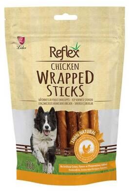 Reflex Wrapped Sticks Tavuklu Köpek Ödül Çubukları 80 gr