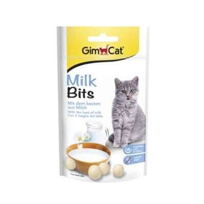 GimCat Milk Bits Sütlü Ödül Tableti 40 gr