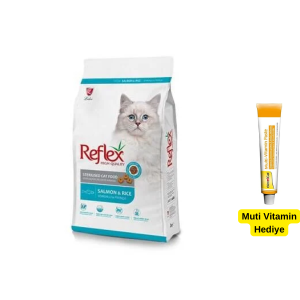 Reflex Somonlu Prinçli Kısırlaştırılmış Yetişkin Kedi Maması 2 kg