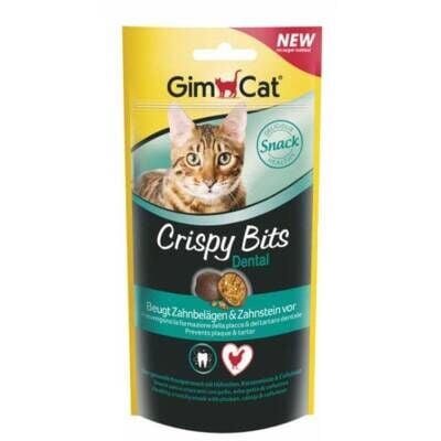 GimCat Crispy Bits Dental Kedi Ödül Tableti 40 gr