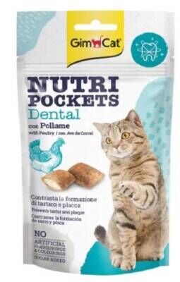 GimCat Nutri Pockets Dental Kedi Ödül Maması 60 gr