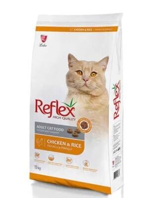 Reflex Tavuklu Pirinçli Yetişkin Kedi Maması 15 kg