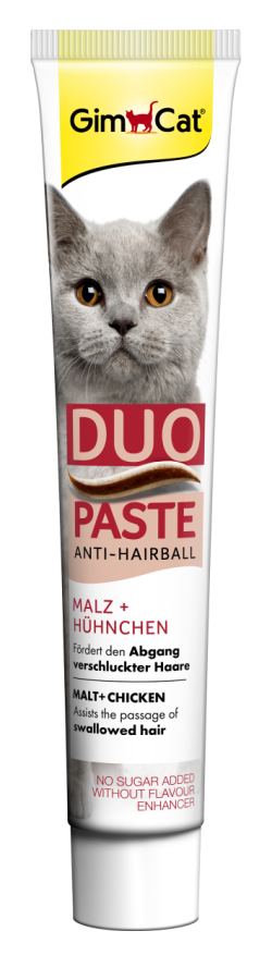 GimCat Anti-Hairball Duo Paste Tavuk + Malt 50 gr