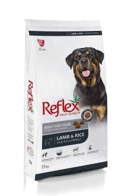 Reflex Kuzu Etli ve Pirinçli Yetişkin Köpek Maması 15 kg